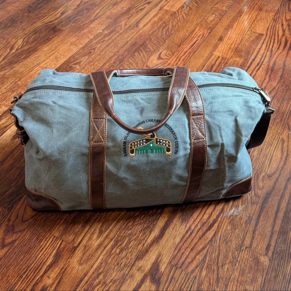 Links and Kings Canvas Duffel Bag